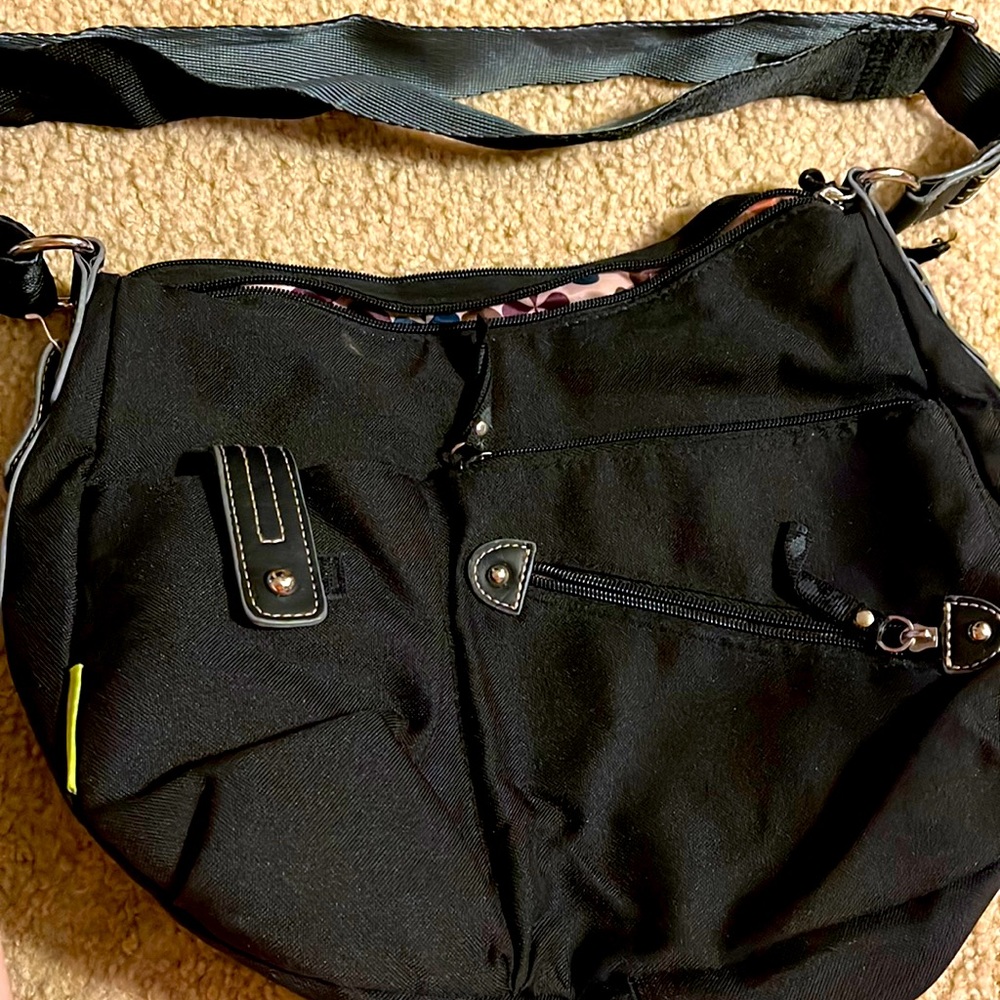 Black handbag